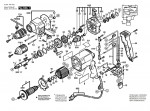 Bosch 0 601 194 793 GSB 20-2 RE Percussion Drill 110 V / GB Spare Parts GSB20-2RE